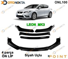 ARACA OZEL TAMPON ALTI LIP 4 PRC SIYAH LEON