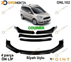 ARACA OZEL TAMPON ALTI LIP 4 PRC SIYAH COURIER
