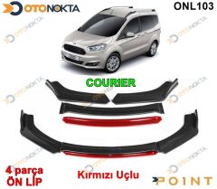 ARACA OZEL TAMPON ALTI LIP 4 PRC KIRMIZI COURIER