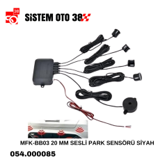 MFK-BB03 20 MM SESLİ PARK SENSÖRÜ SİYAH |  | PARK SENSÖRLERİ