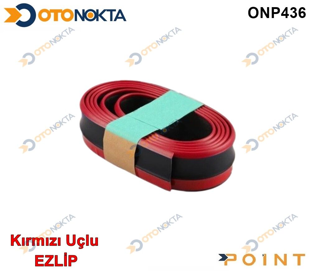 TAMPON ALTI EZLIP SIYAH UCU KIRMIZI ITHAL POINT