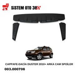 CAPPAFE-DACİA DUSTER 2010+ ARKA CAM SPOİLER |  | ARAÇ DIŞI AKSESUARLAR