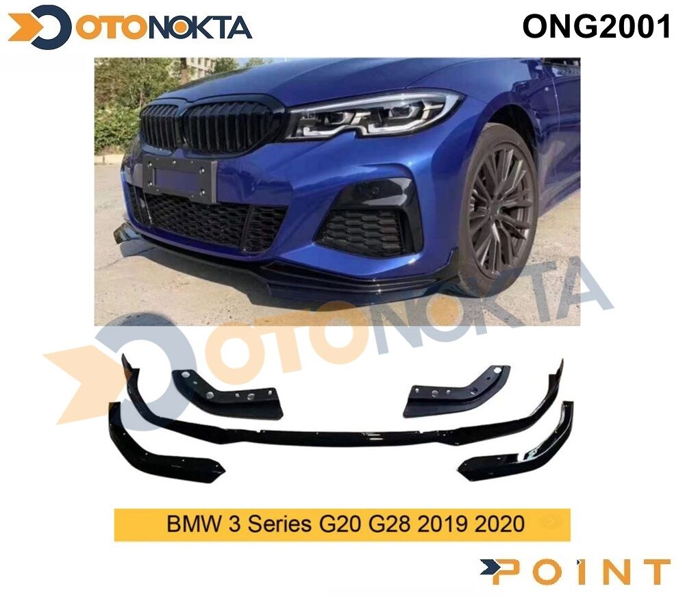 BMW G20 TAMPON ALTI LIP  SIYAH POINT