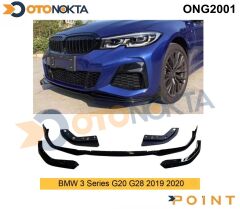 BMW G20 TAMPON ALTI LIP  SIYAH POINT