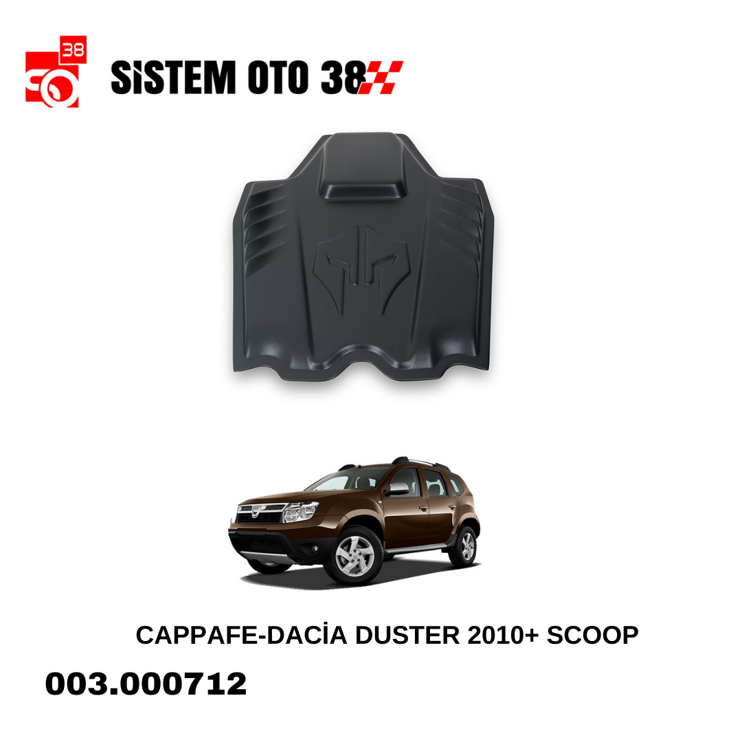 CAPPAFE-DACİA DUSTER 2010+ SCOOP |  | ARAÇ DIŞI AKSESUARLAR