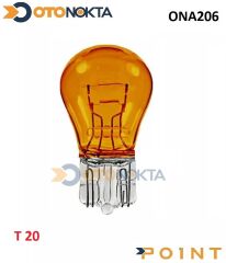 PARK AMPULU DIPSIZ T20 21-5W (1016T) TURUNCU