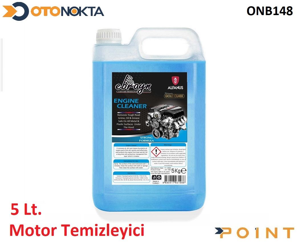 BAKIM URUNLERI MOTOR TEMIZLEYICI 5 LT EBRAYN
