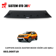 CAPPAFE-DACİA DUSTER MOON VİZÖR LED IŞIKLI |  | ARAÇ DIŞI AKSESUARLAR