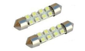 LED AMPUL 12V SOFİT 39MM 8 LED BEYAZ | AUTOMARS