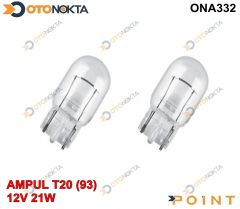 AMPUL T20 (93) 12V 21W DIPSIZ 2212