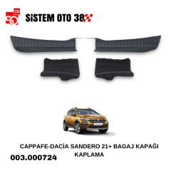 CAPPAFE-DACİA SANDERO 21+ BAGAJ KAPAĞI KAPLAMA |  | ARAÇ DIŞI AKSESUARLAR