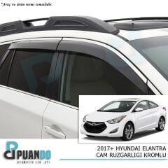 2017+ HYUNDAI ELANTRA CAM RUZGARLIGI KROMLU