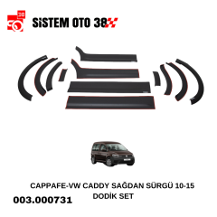 CAPPAFE-VW CADDY SAĞDAN SÜRGÜ 10-15 DODİK SET |  | ARAÇ DIŞI AKSESUARLAR