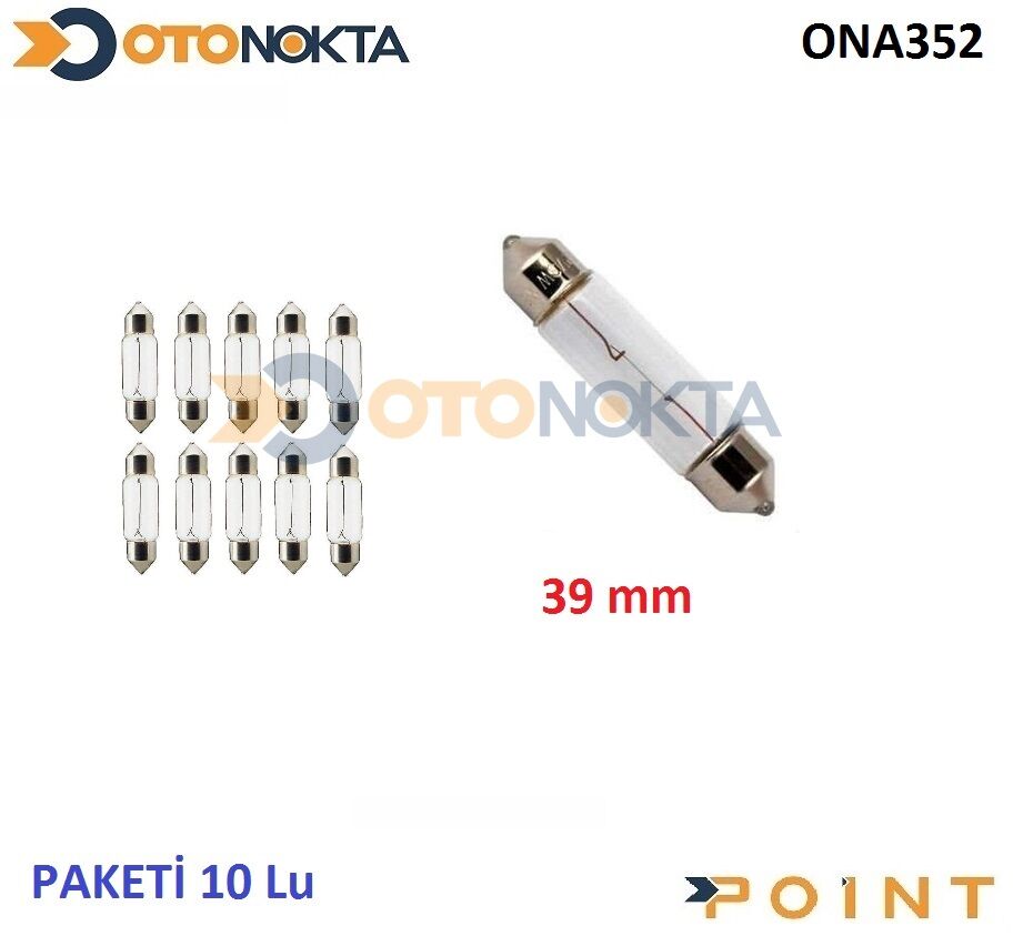 AMPUL SOFIT SEFFAF EKONOMIK C5W 12 V 5 W 2217