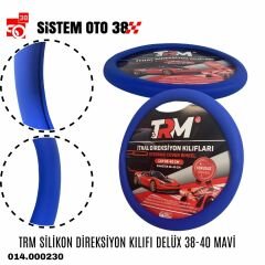 TRM SİLİKON DİREKSİYON KILIFI DELÜX 38-40 MAVİ |  | DİREKSİYON KILIFLARI