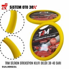 TRM SİLİKON DİREKSİYON KILIFI DELÜX 38-40 SARI |  | DİREKSİYON KILIFLARI