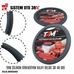 TRM SİLİKON DİREKSİYON KILIFI DELÜX 38-40 GRİ |  | DİREKSİYON KILIFLARI