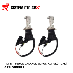 MFK H4 8000K BALANSLI XENON AMPULÜ TEKLİ |  | LED AYDINLATMA GRUBU
