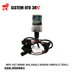 MFK H27 8000K BALANSLI XENON AMPULÜ TEKLİ |  | LED AYDINLATMA GRUBU