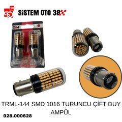 TRML-144 SMD 1016 TURUNCU ÇİFT DUY  AMPÜL |  | LED AYDINLATMA GRUBU