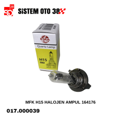 MFK H15 HALOJEN AMPUL 164176 |  | HALOJEN AMPUL GRUBU