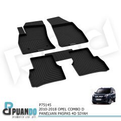 2010-2018 OPEL COMBO D PANELVAN PASPAS 4D SIYAH