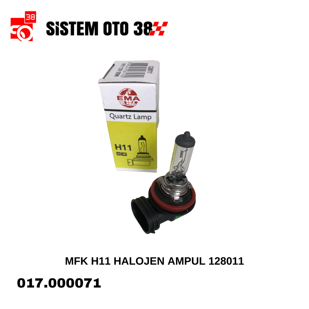 MFK H11 HALOJEN AMPUL 128011 |  | HALOJEN AMPUL GRUBU