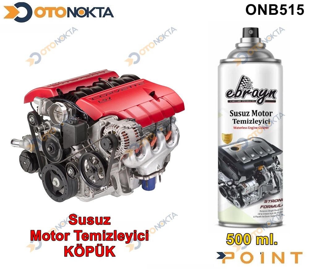 BAKIM URUNU SUSUZ MOTOR TEMIZLEYICI KOPUK 500 ML.