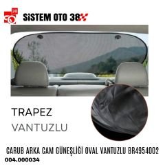 CARUB ARKA CAM GÜNEŞLİĞİ OVAL VANTUZLU BR4954002 |  | ARAÇ İÇİ AKSESUARLAR