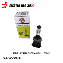 MFK H27 HALOJEN AMPUL 128042 |  | HALOJEN AMPUL GRUBU