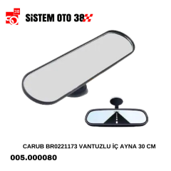 CARUB BR0221173 VANTUZLU İÇ AYNA 30 CM |  | AYNALAR