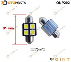 SOFIT AMPUL CANBUS 4 LED 31MM JAPON TIP BEYAZ 0765