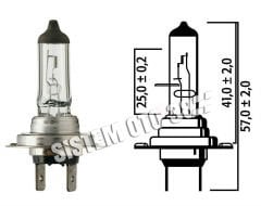 FLS-2070 12V 55W H-7 HALOGEN FLS 2070 |  | HALOJEN AMPUL GRUBU