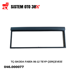 TÇ-SKODA FABİA 06-12  TEYP ÇERÇEVESİ |  | TEYP ÇERÇEVELERİ