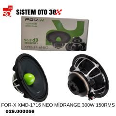 FOR-X XMD-1716 NEO MİDRANGE 300W 150RMS |  | MİDRANGELER