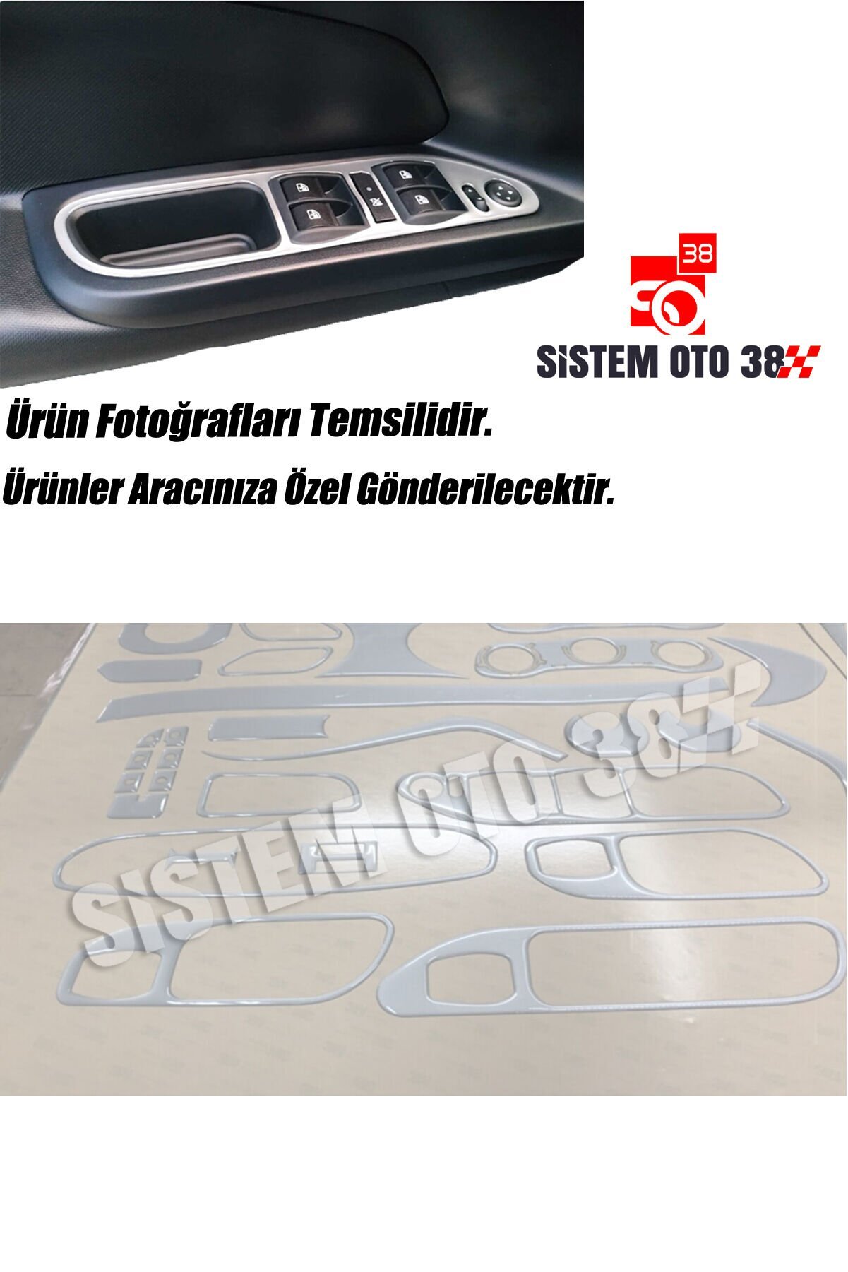 OPEL CORSA COMBO 2005+ 7 PARÇA GRİ RENK KAPLAMA |  | ARAÇ İÇİ KAPLAMALAR