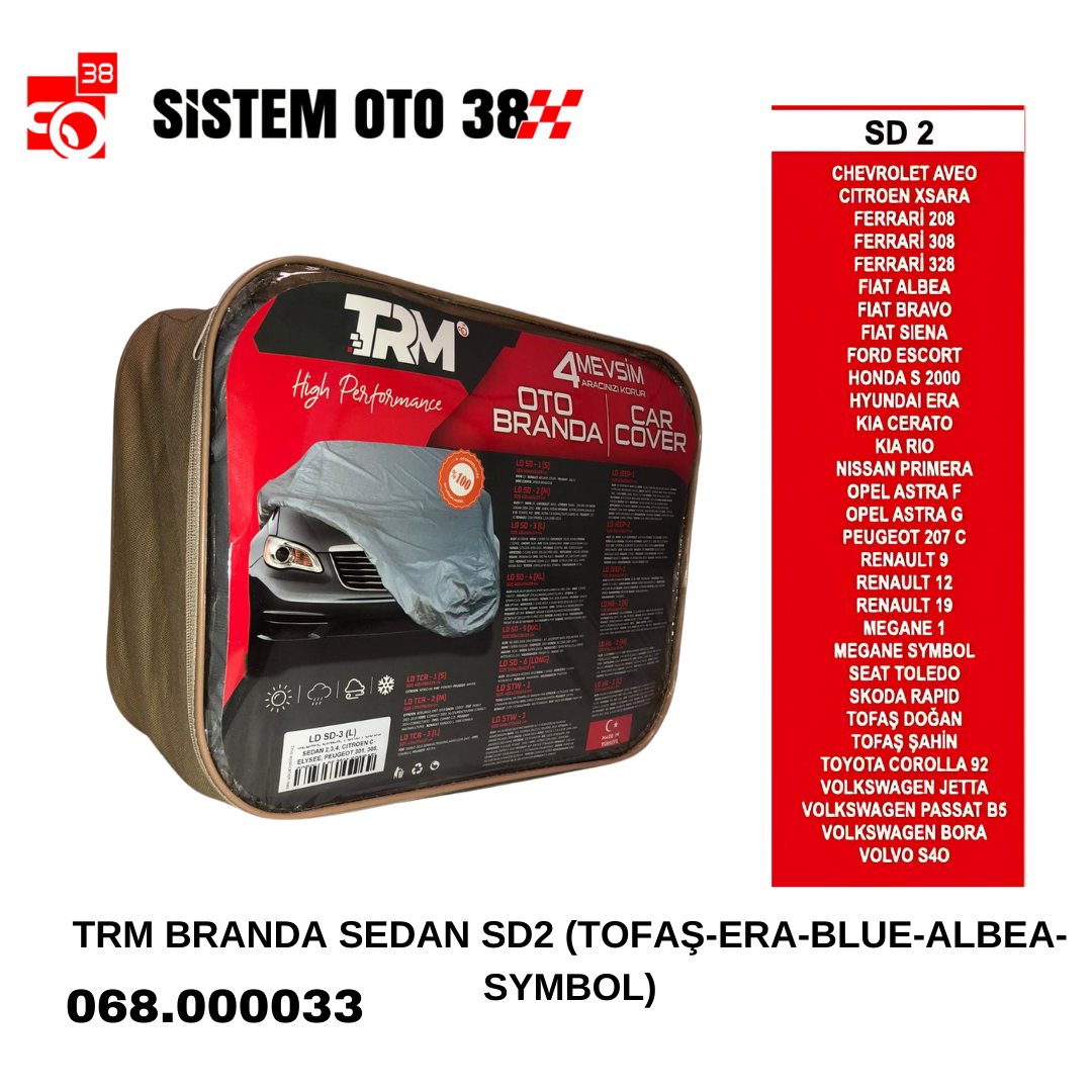 TRM BRANDA SEDAN SD2 (TOFAŞ-ERA-BLUE-ALBEA-SYMBOL) |  | BRANDALAR