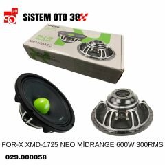 FOR-X XMD-1725 NEO MİDRANGE 600W 300RMS |  | MİDRANGELER