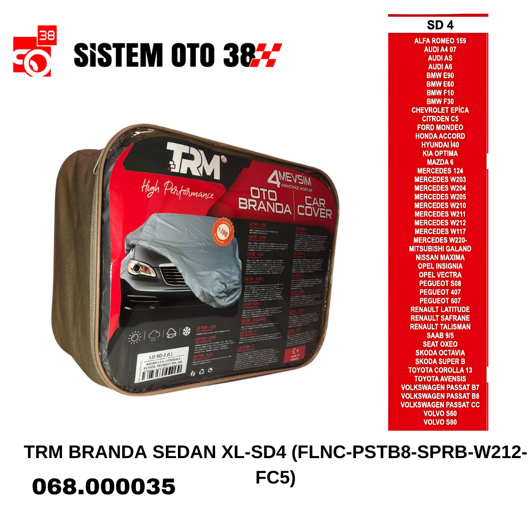 TRM BRANDA SEDAN XL-SD4 (FLNC-PSTB8-SPRB-W212-FC5) |  | BRANDALAR