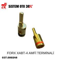FORX XABT-4 AMFİ TERMİNALİ |  | SES MONTAJ EKİPMANLARI