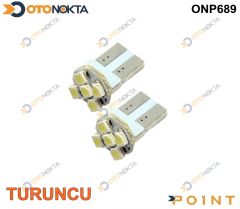 PARK AMPULU EKONOMIK 5 LED TURUNCU T10-05 POINT