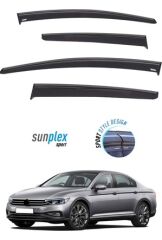 VW PASSAT B8 2015-2020 MUGEN CAM RÜZGARLIĞI 4LÜ ÖN-ARKA | SUNPLEX