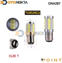AMPUL CANBUS 1016 TURUNCU 1016-CL20 T