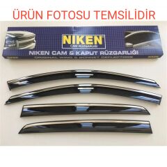 NİKEN FIAT DOBLO II 2010- KROMLU CAM RÜZ. 4LÜ |  | KROMLU CAM RÜZGARLIKLARI