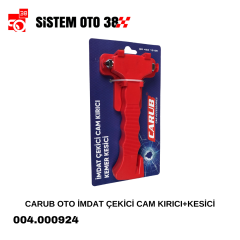 CARUB OTO İMDAT ÇEKİCİ CAM KIRICI+KESİCİ |  | ARAÇ İÇİ AKSESUARLAR