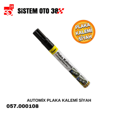 AUTOMİX PLAKA KALEMİ SİYAH |  | MUHTELİF ÜRÜNLER