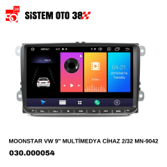 MOONSTAR VW 9'' MULTİMEDYA TUŞLU 2/32 MN-9042 |  | MULTİMEDYALAR