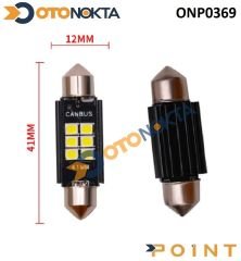 SOFIT AMPUL 12V 6 LED 41MM CANBUS BEYAZ POINT