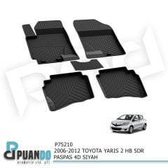 2006-2012 TOYOTA YARIS 2 HB 5KP PASPAS 4D SIYAH