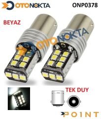 AMPUL 93 TEK DUY 15 LED BEYAZ 12V POINT